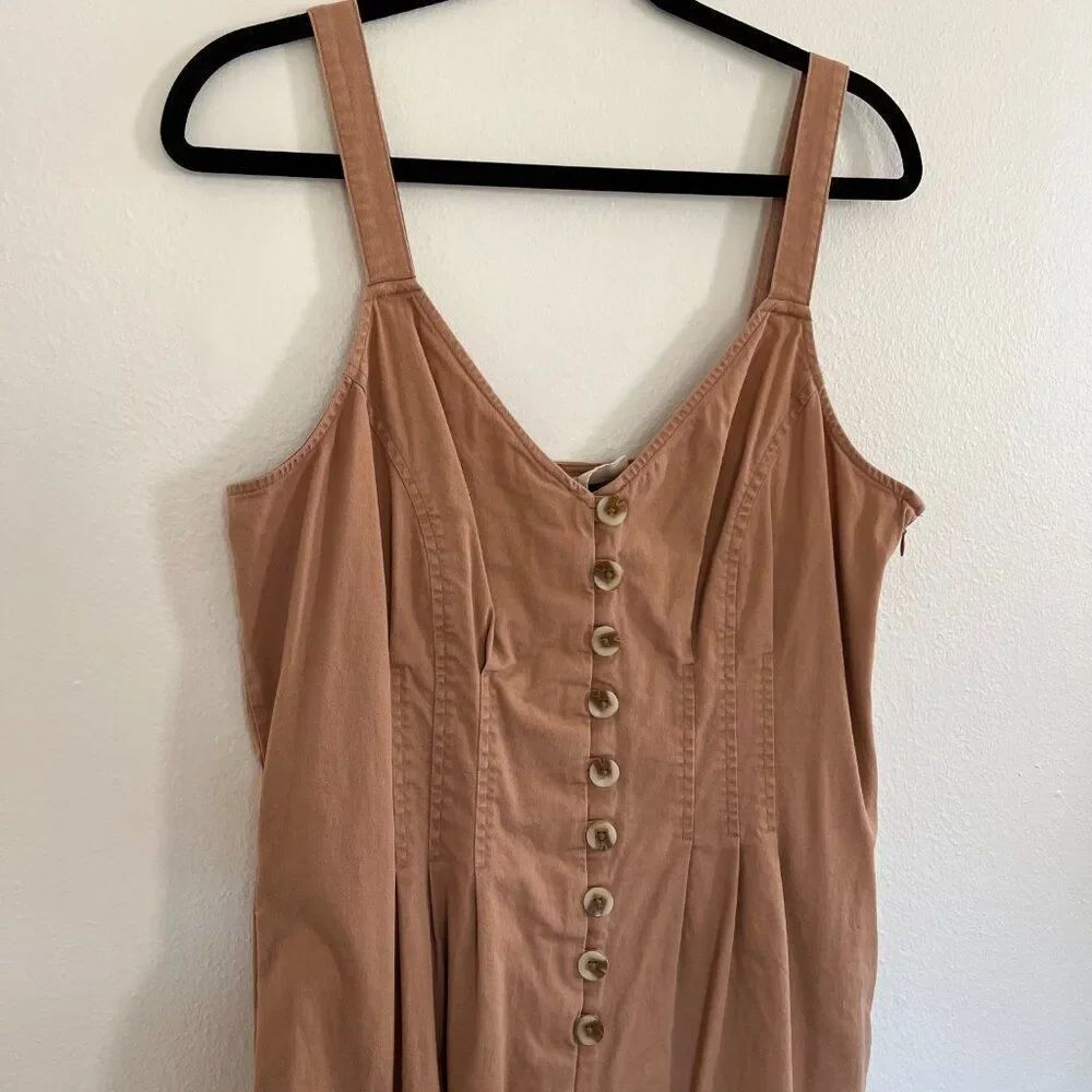 Universal Thread Tan Jumpsuit - Picture 2 of 4